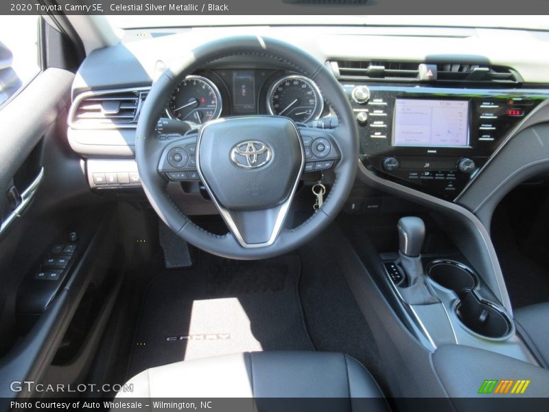 Celestial Silver Metallic / Black 2020 Toyota Camry SE