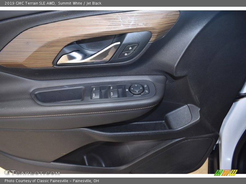 Summit White / Jet Black 2019 GMC Terrain SLE AWD