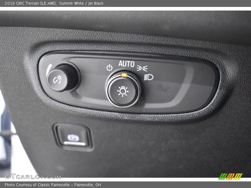 Summit White / Jet Black 2019 GMC Terrain SLE AWD