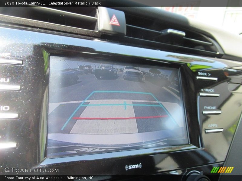 Celestial Silver Metallic / Black 2020 Toyota Camry SE