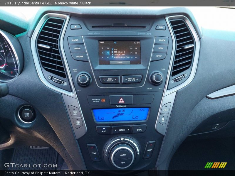 Controls of 2015 Santa Fe GLS