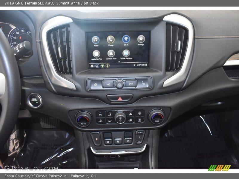Summit White / Jet Black 2019 GMC Terrain SLE AWD