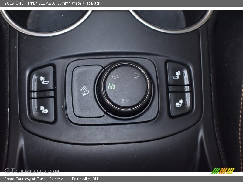 Summit White / Jet Black 2019 GMC Terrain SLE AWD