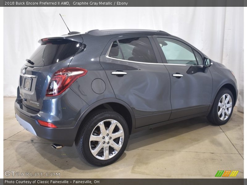 Graphite Gray Metallic / Ebony 2018 Buick Encore Preferred II AWD