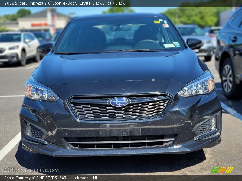 Crystal Black Silica / Black 2018 Subaru Impreza 2.0i Sport 4-Door
