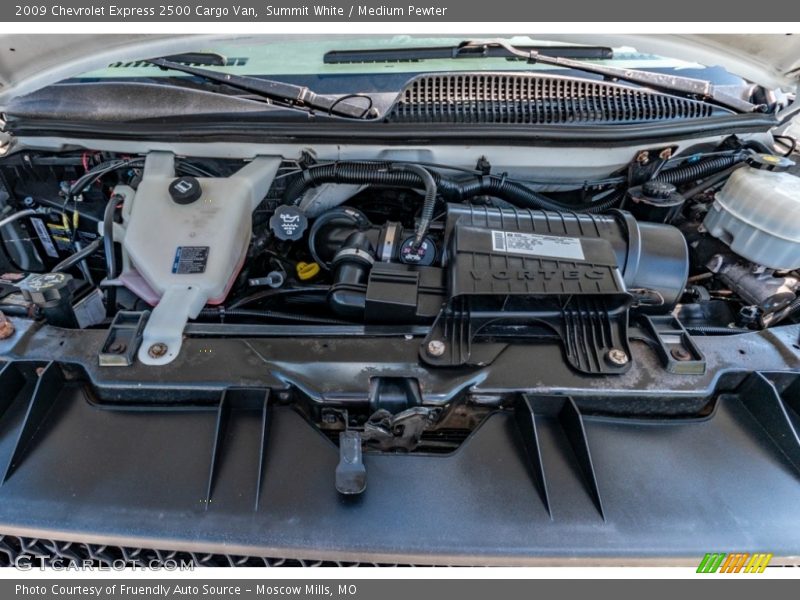Summit White / Medium Pewter 2009 Chevrolet Express 2500 Cargo Van