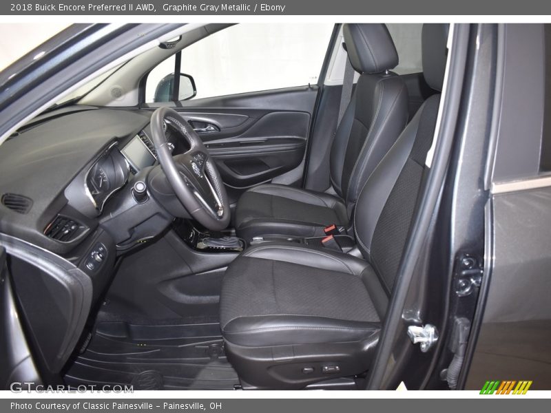 Graphite Gray Metallic / Ebony 2018 Buick Encore Preferred II AWD