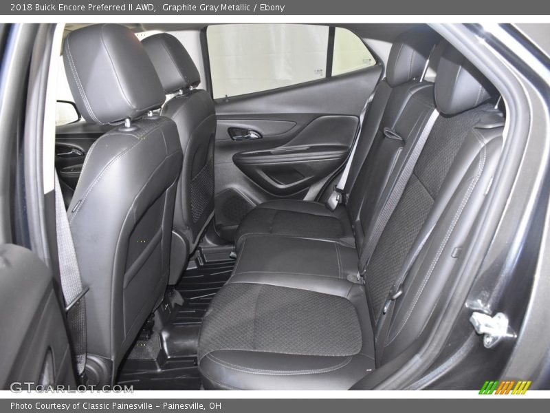Graphite Gray Metallic / Ebony 2018 Buick Encore Preferred II AWD