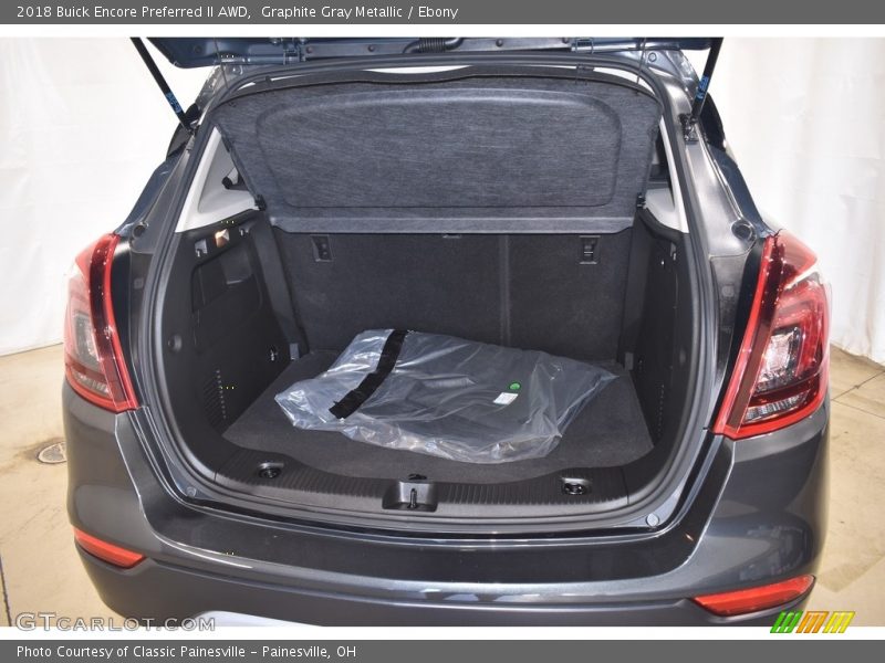 Graphite Gray Metallic / Ebony 2018 Buick Encore Preferred II AWD