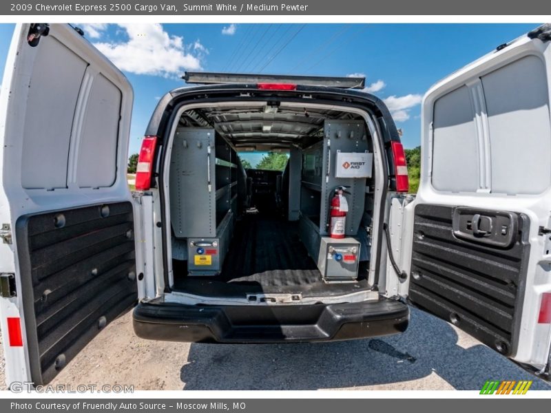 Summit White / Medium Pewter 2009 Chevrolet Express 2500 Cargo Van