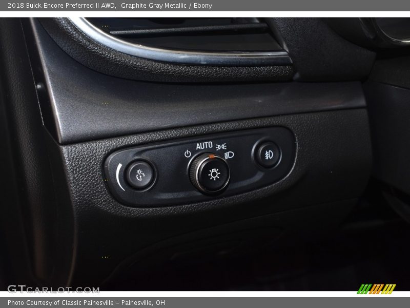 Graphite Gray Metallic / Ebony 2018 Buick Encore Preferred II AWD