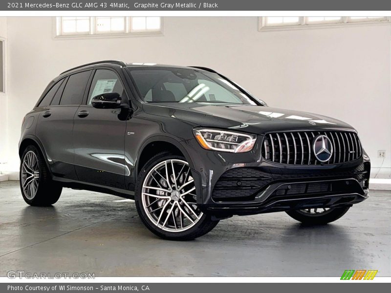 Graphite Gray Metallic / Black 2021 Mercedes-Benz GLC AMG 43 4Matic