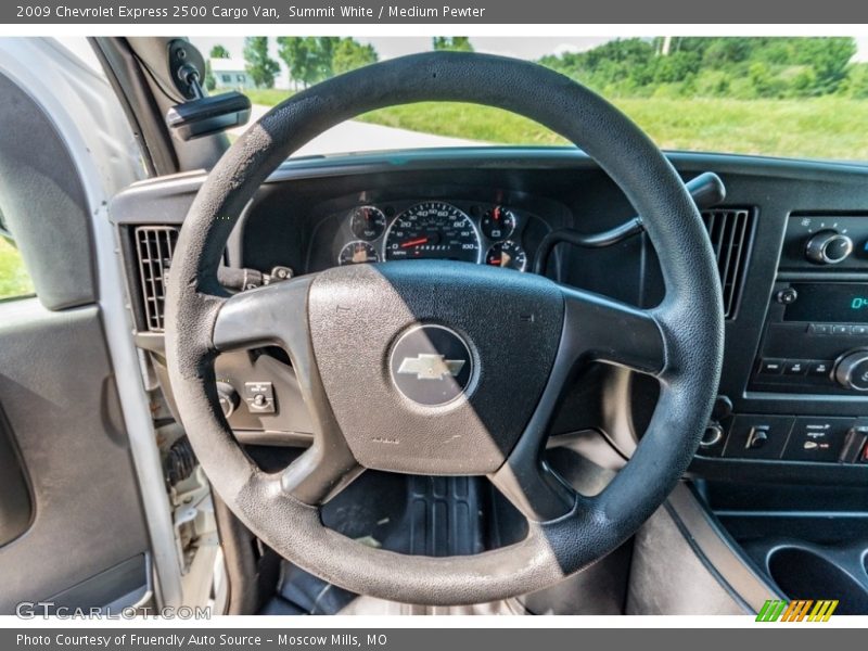 Summit White / Medium Pewter 2009 Chevrolet Express 2500 Cargo Van
