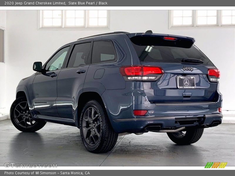 Slate Blue Pearl / Black 2020 Jeep Grand Cherokee Limited