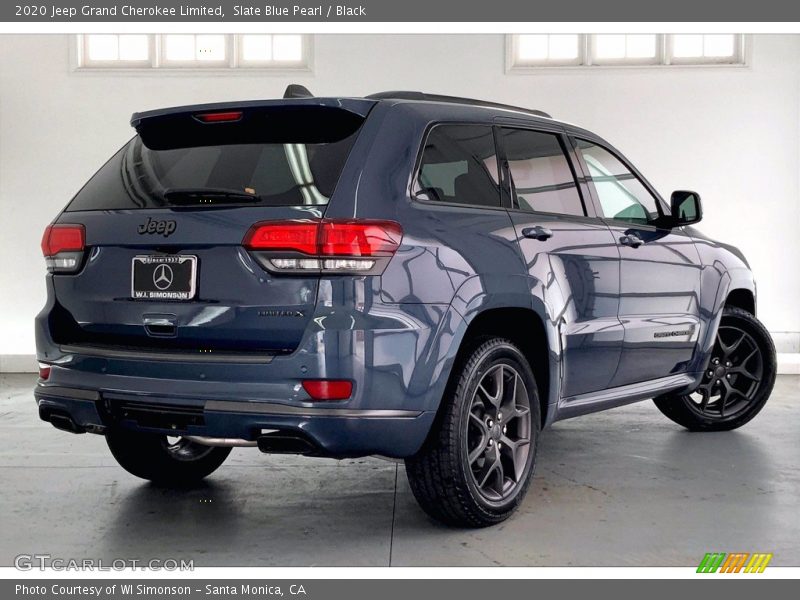 Slate Blue Pearl / Black 2020 Jeep Grand Cherokee Limited