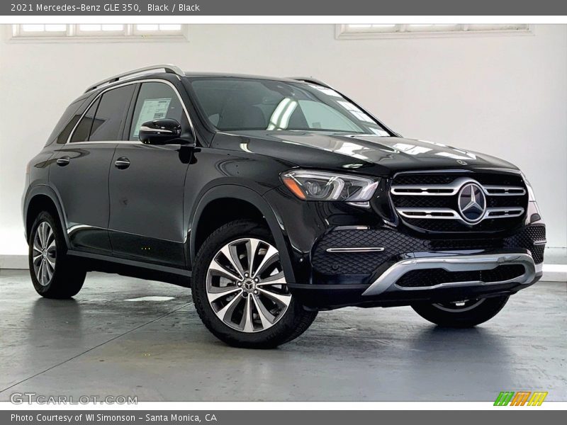 Black / Black 2021 Mercedes-Benz GLE 350