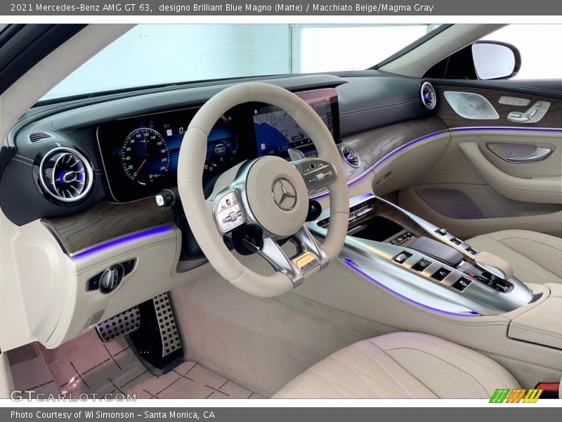 Dashboard of 2021 AMG GT 63
