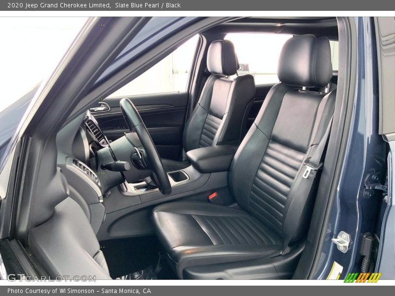 Front Seat of 2020 Grand Cherokee Limited