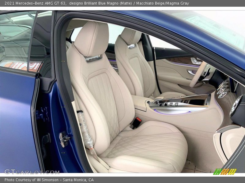  2021 AMG GT 63 Macchiato Beige/Magma Gray Interior