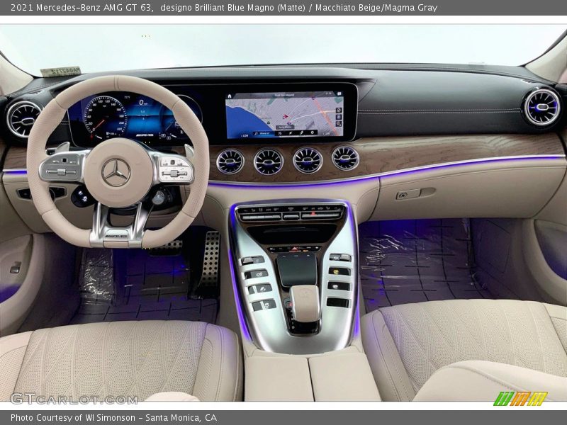 Dashboard of 2021 AMG GT 63
