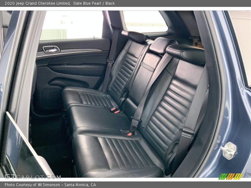 Rear Seat of 2020 Grand Cherokee Limited