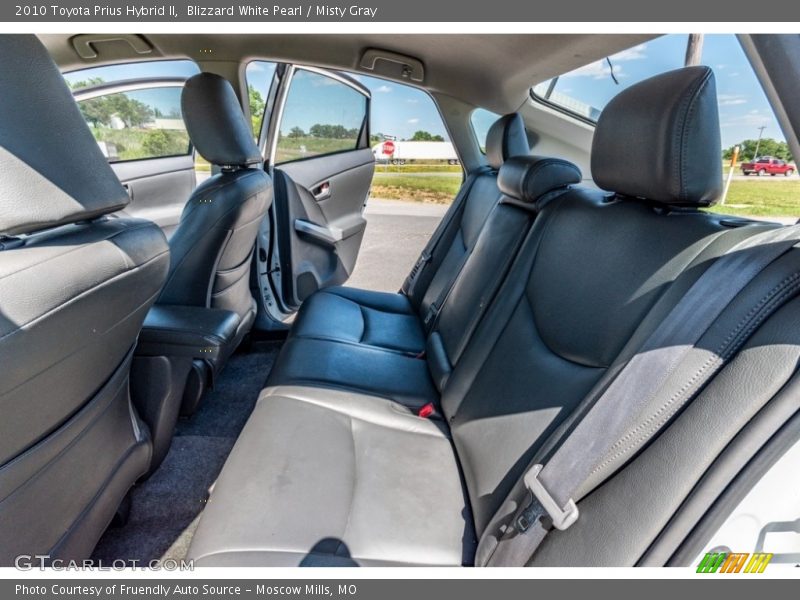 Blizzard White Pearl / Misty Gray 2010 Toyota Prius Hybrid II