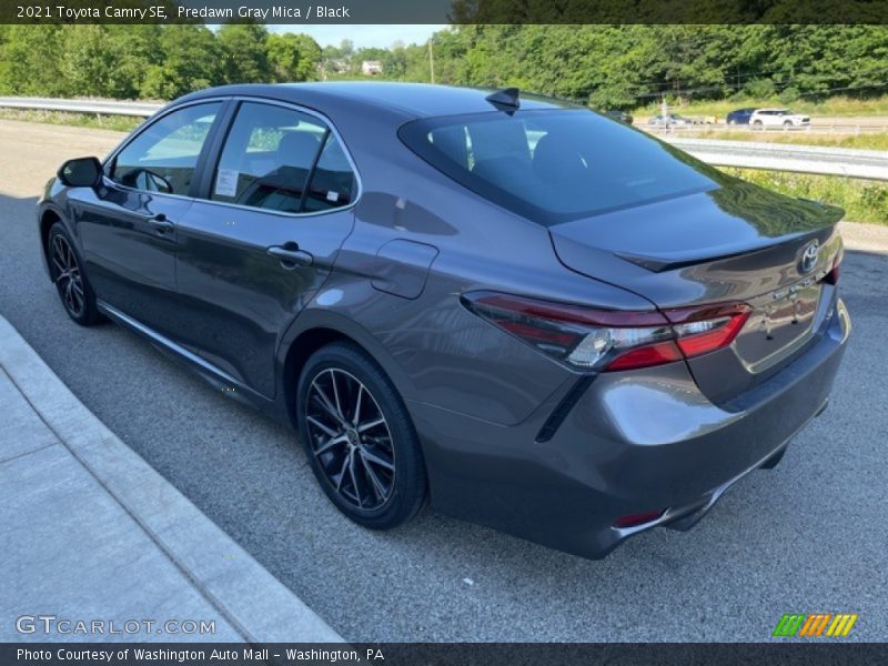 Predawn Gray Mica / Black 2021 Toyota Camry SE