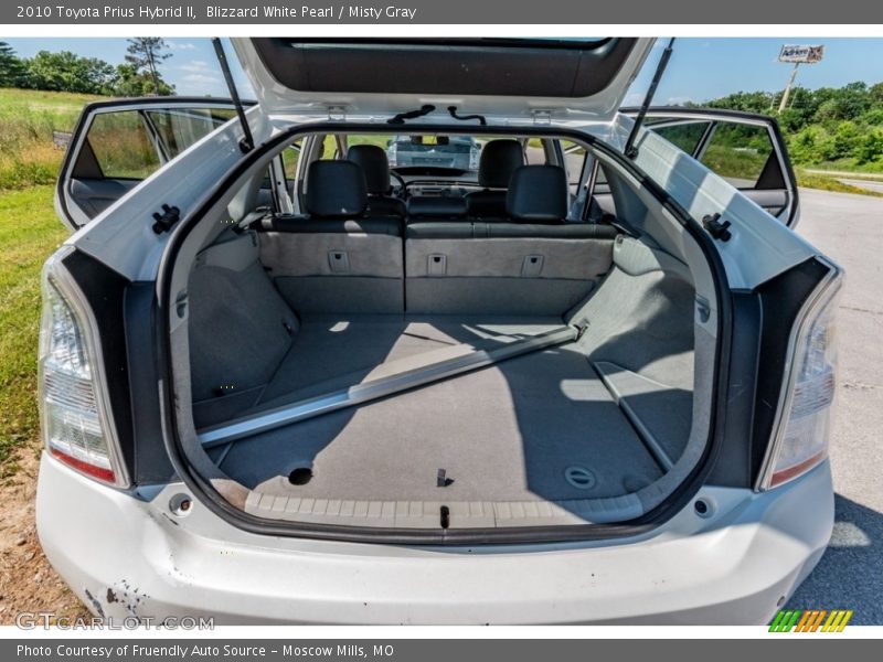 Blizzard White Pearl / Misty Gray 2010 Toyota Prius Hybrid II
