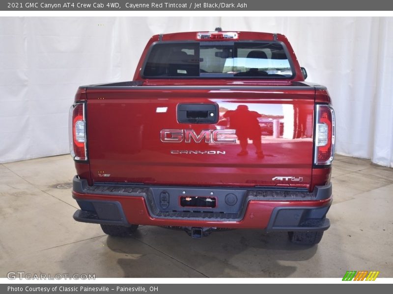 Cayenne Red Tintcoat / Jet Black/Dark Ash 2021 GMC Canyon AT4 Crew Cab 4WD