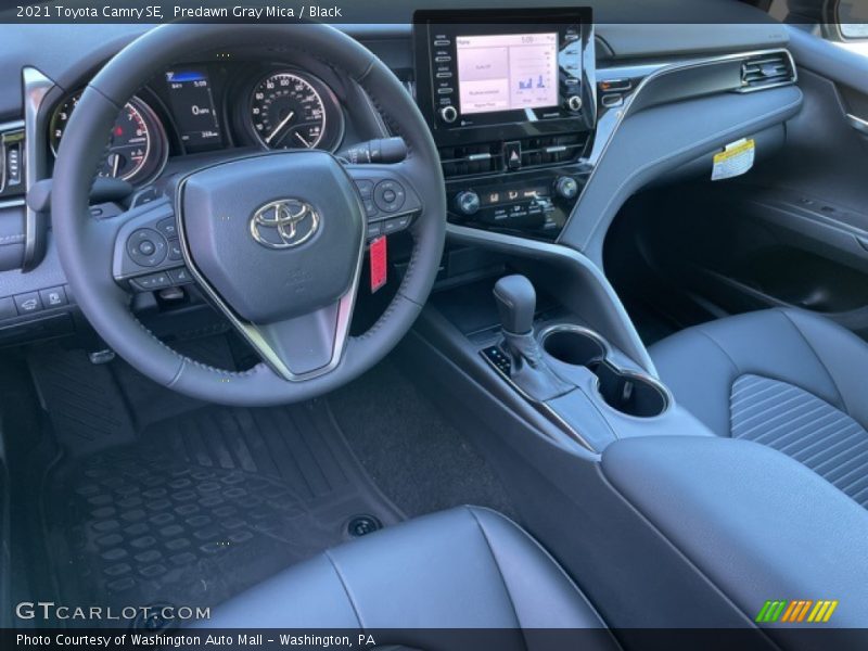 Predawn Gray Mica / Black 2021 Toyota Camry SE