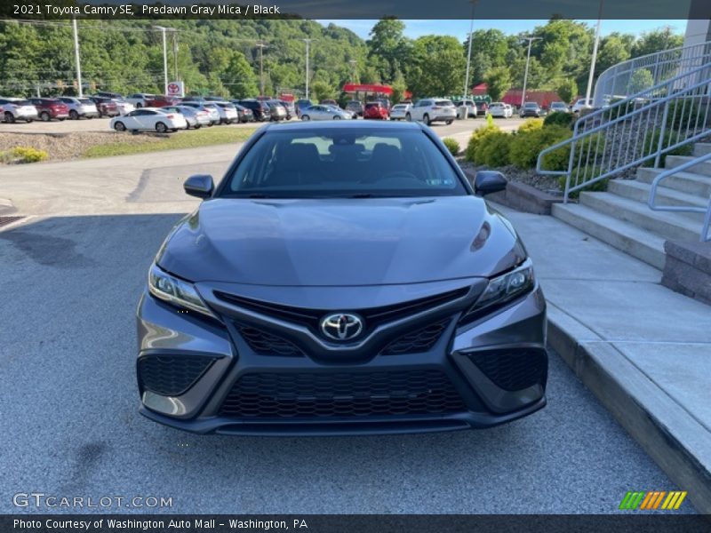 Predawn Gray Mica / Black 2021 Toyota Camry SE