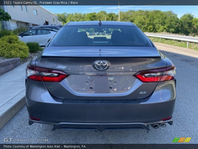 Predawn Gray Mica / Black 2021 Toyota Camry SE