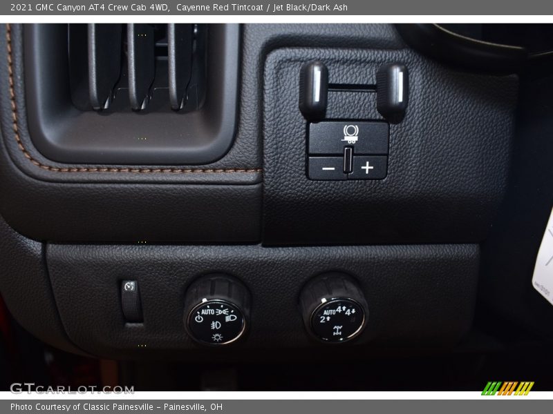 Cayenne Red Tintcoat / Jet Black/Dark Ash 2021 GMC Canyon AT4 Crew Cab 4WD