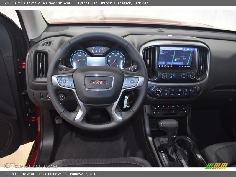 Cayenne Red Tintcoat / Jet Black/Dark Ash 2021 GMC Canyon AT4 Crew Cab 4WD