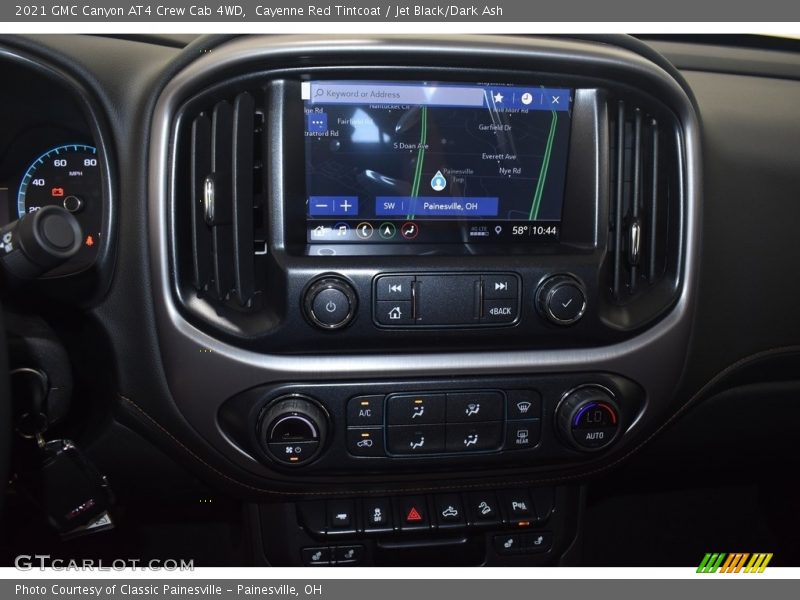 Cayenne Red Tintcoat / Jet Black/Dark Ash 2021 GMC Canyon AT4 Crew Cab 4WD