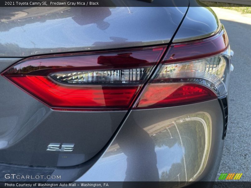 Predawn Gray Mica / Black 2021 Toyota Camry SE