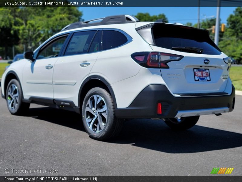 Crystal White Pearl / Java Brown 2021 Subaru Outback Touring XT