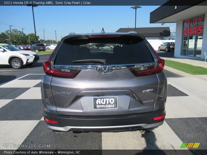 Sonic Gray Pearl / Gray 2021 Honda CR-V Touring AWD