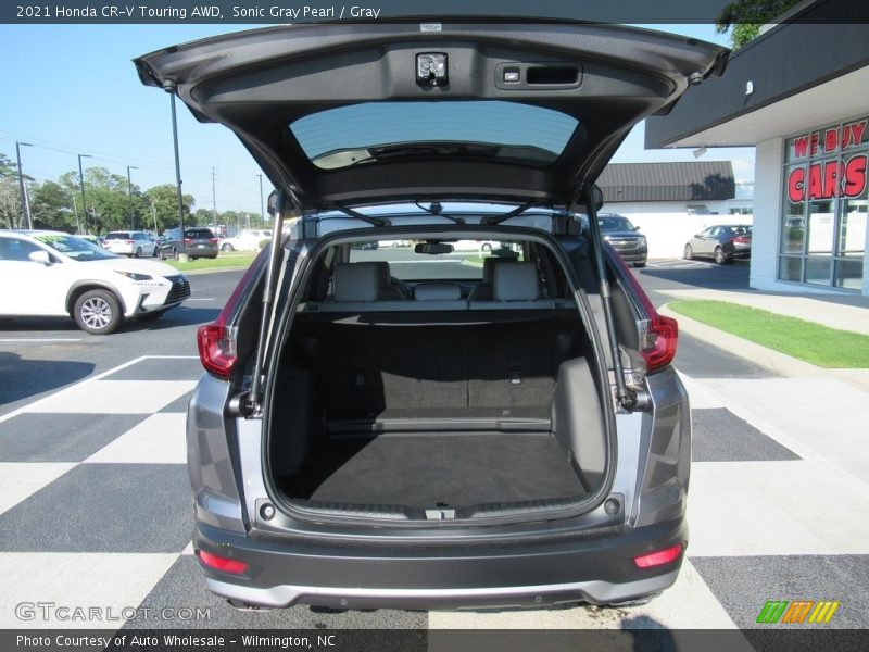 Sonic Gray Pearl / Gray 2021 Honda CR-V Touring AWD