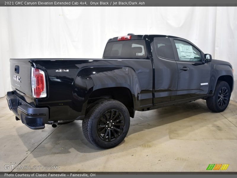 Onyx Black / Jet Black/Dark Ash 2021 GMC Canyon Elevation Extended Cab 4x4