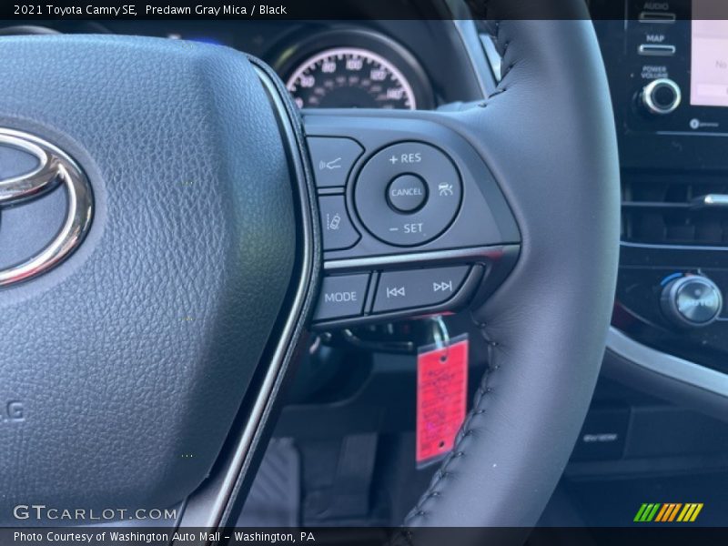 Predawn Gray Mica / Black 2021 Toyota Camry SE