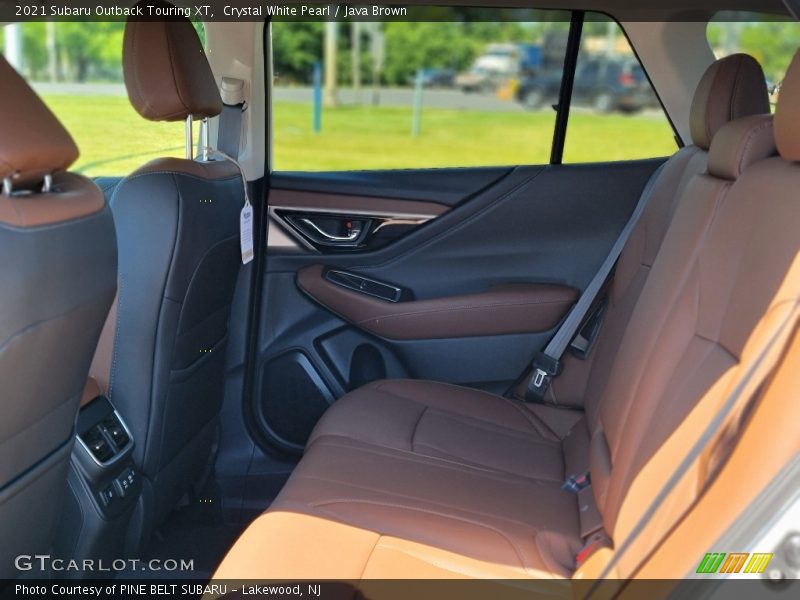 Crystal White Pearl / Java Brown 2021 Subaru Outback Touring XT