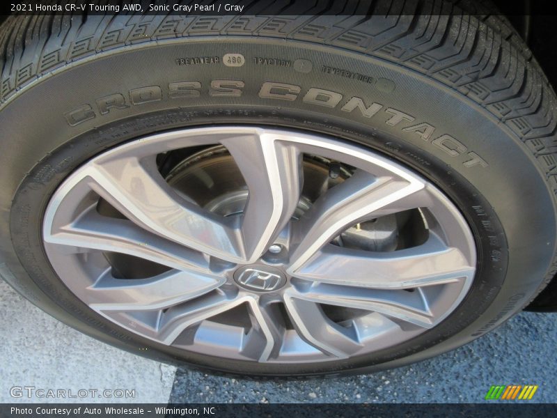 Sonic Gray Pearl / Gray 2021 Honda CR-V Touring AWD