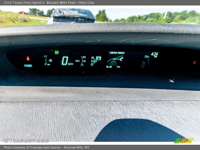 Blizzard White Pearl / Misty Gray 2010 Toyota Prius Hybrid II
