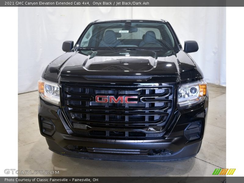 Onyx Black / Jet Black/Dark Ash 2021 GMC Canyon Elevation Extended Cab 4x4
