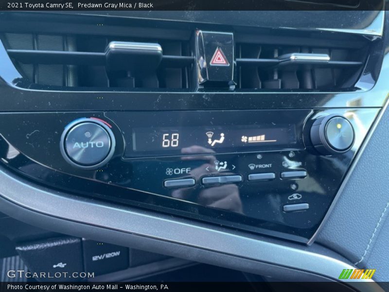 Predawn Gray Mica / Black 2021 Toyota Camry SE