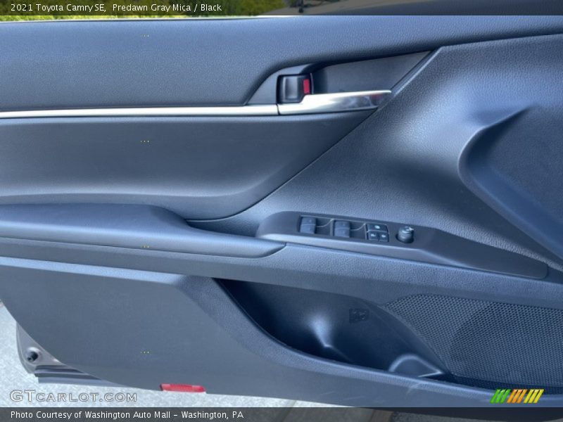 Predawn Gray Mica / Black 2021 Toyota Camry SE