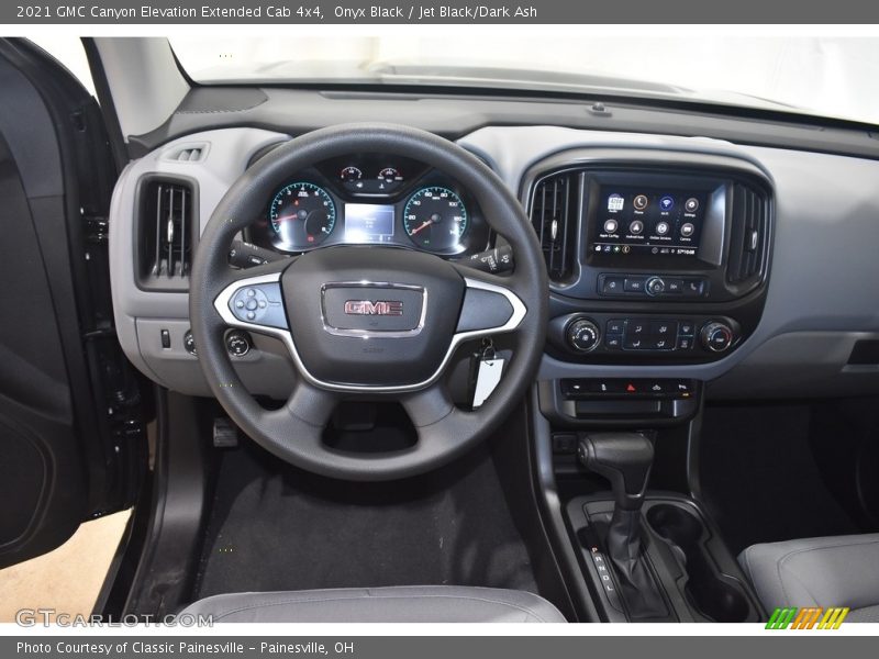 Onyx Black / Jet Black/Dark Ash 2021 GMC Canyon Elevation Extended Cab 4x4