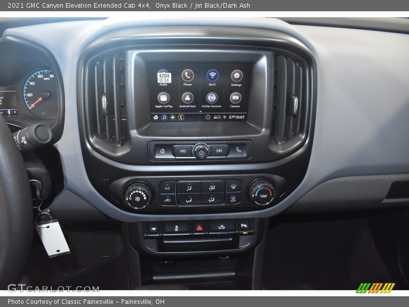 Onyx Black / Jet Black/Dark Ash 2021 GMC Canyon Elevation Extended Cab 4x4