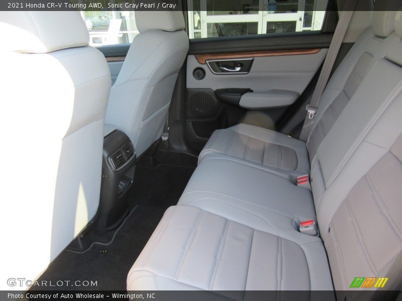 Sonic Gray Pearl / Gray 2021 Honda CR-V Touring AWD